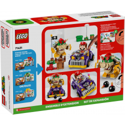 Klocki LEGO 71431 Muscle car Bowsera  - zestaw uzupełniający SUPER MARIO